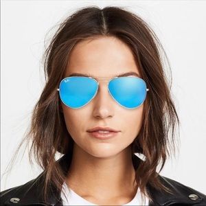 Ray-Ban Unisex Large Metal Aviators